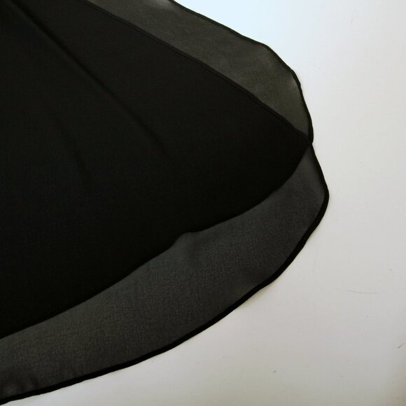 Shesmiss Chiffon Waterfall Layered Vest - Picture 9 of 15